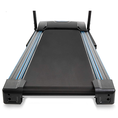 Running surface of the Xterra TR150 treadmill